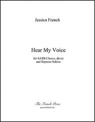 Hear My Voice SATB choral sheet music cover Thumbnail